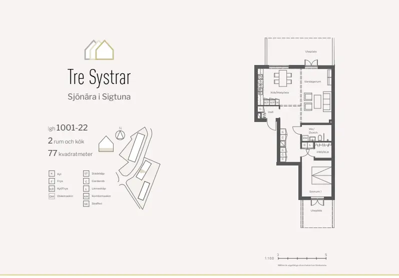 Apartment in Märsta
