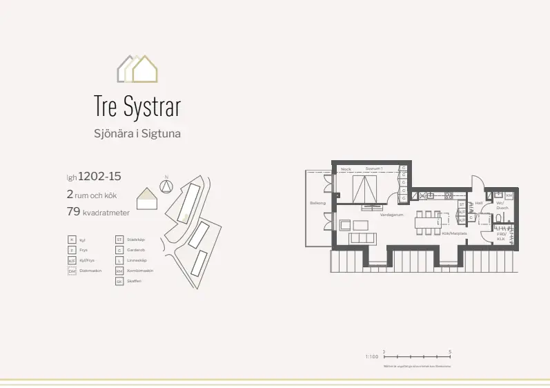 Apartment in Märsta
