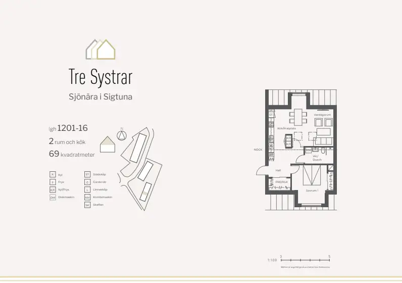 Apartment in Märsta