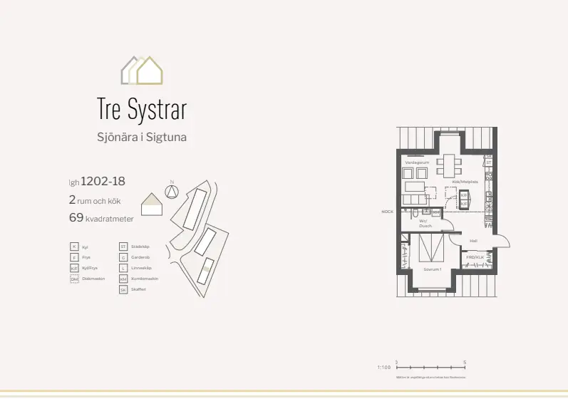 Apartment in Märsta