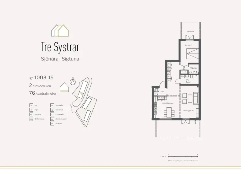 Apartment in Märsta