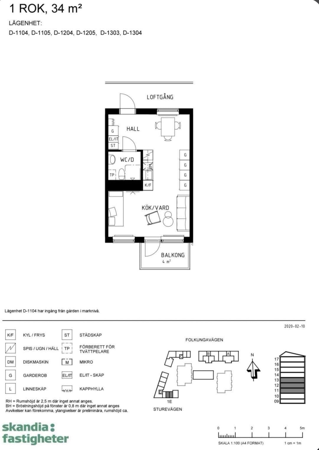 1-room apartment in Järfälla, Sturevägen - image 4