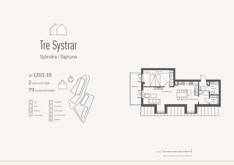 2-room apartment in Märsta, Ciderfabrikens väg - image 1