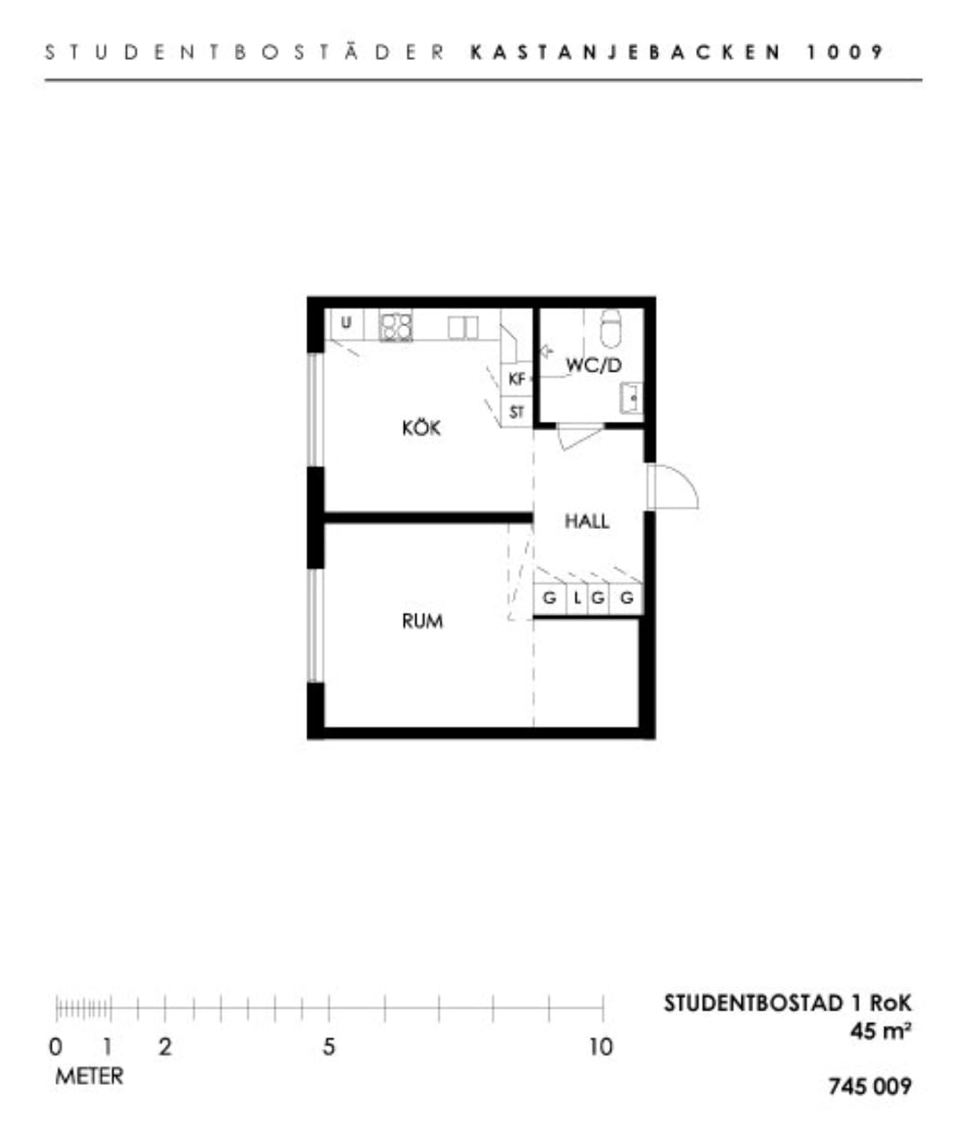 1-rumslägenhet i Göteborg, Härlandavägen - bild 1