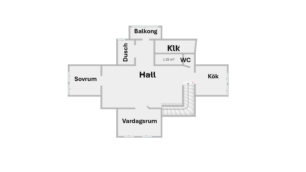 Apartment in Åsensbruk