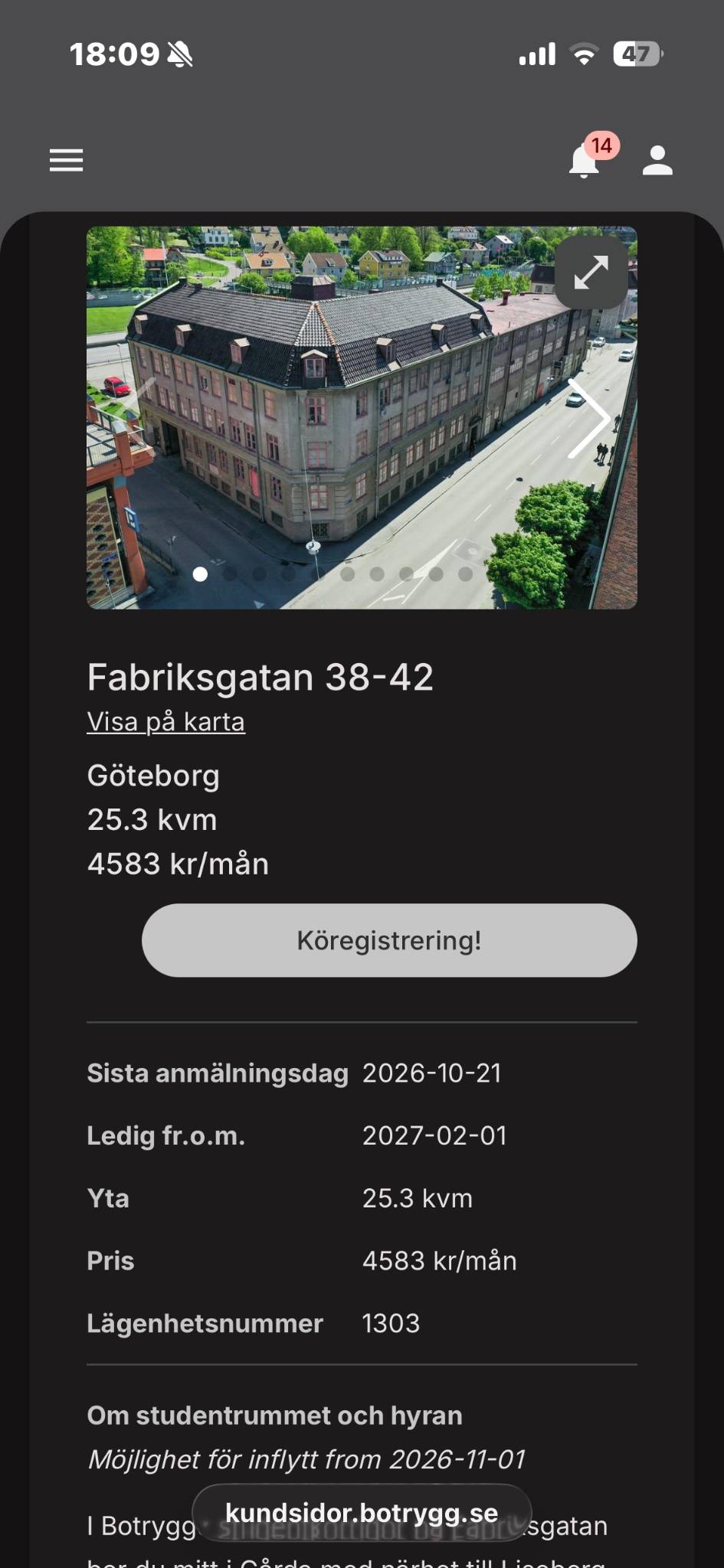 3-rumslägenhet i Göteborg, Fabriksgatan - bild 4