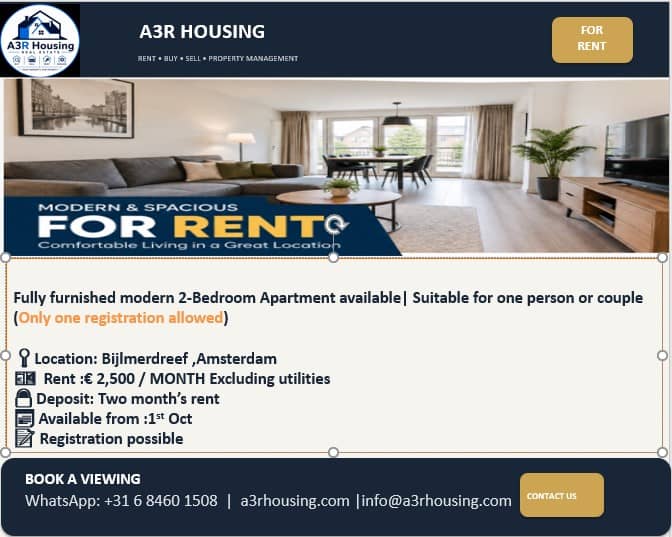 Apartment in Amsterdam