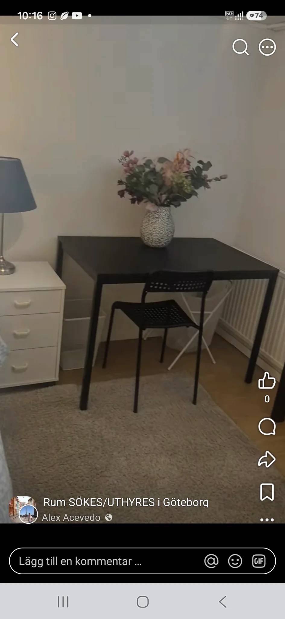 1-room house in Göteborg, Jättekullegatan - image 3