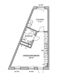 2-rumslägenhet i Skärholmen, Vårbergsvägen - bild 3