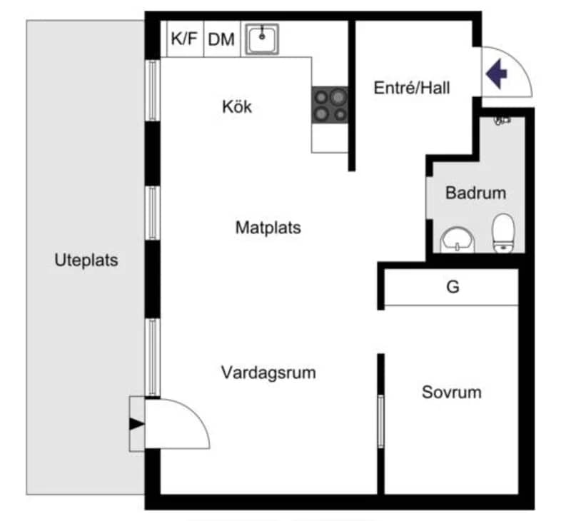 Apartment in Sundbyberg