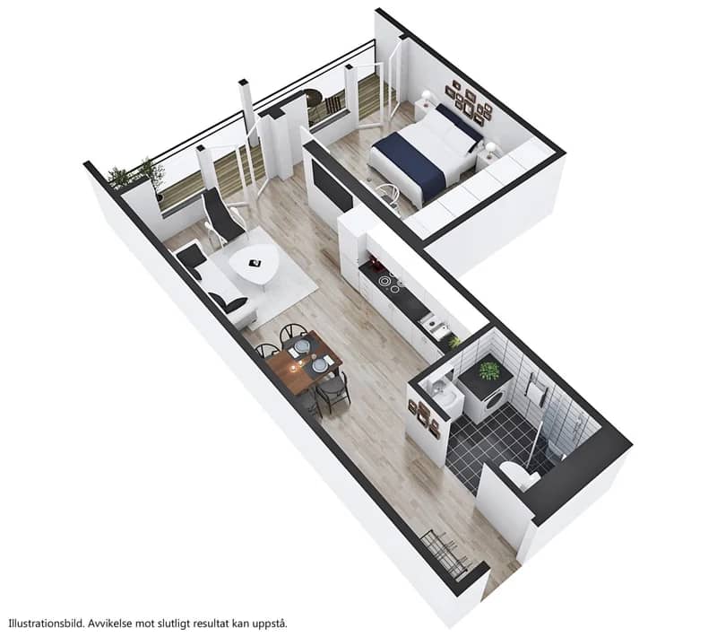 Apartment in Karlstad