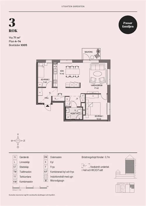 Apartment in Angered