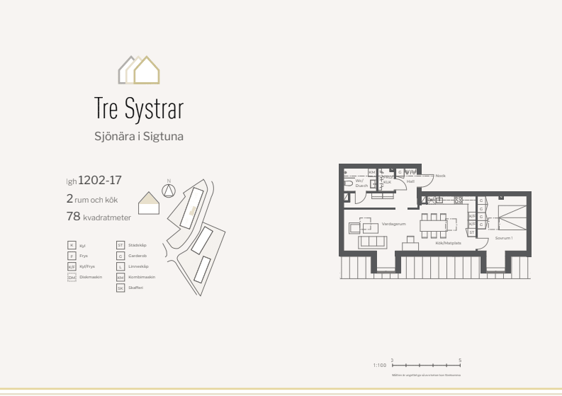 Apartment in Märsta