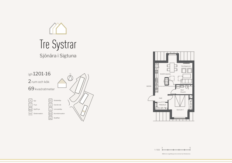 Apartment in Märsta