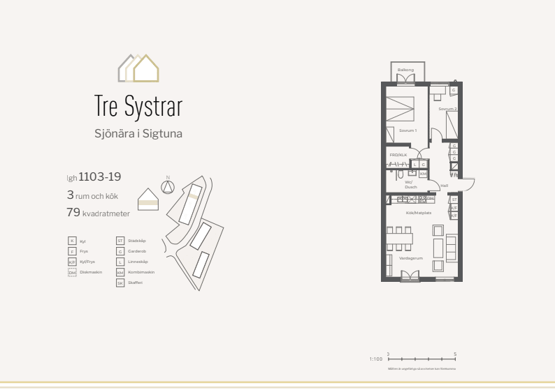 Apartment in Märsta