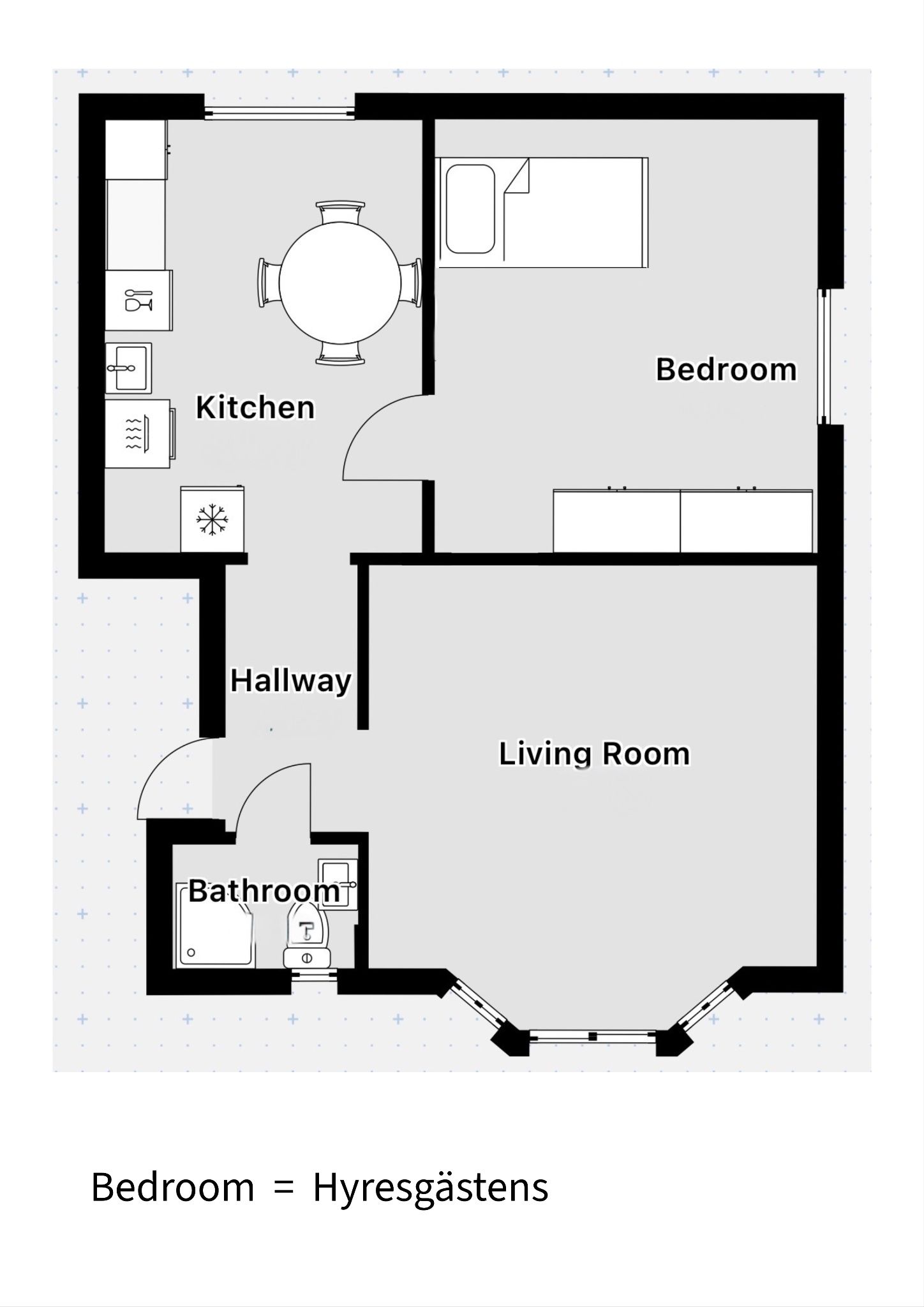 1-room apartment in Göteborg, Gamla Björlandavägen - image 2