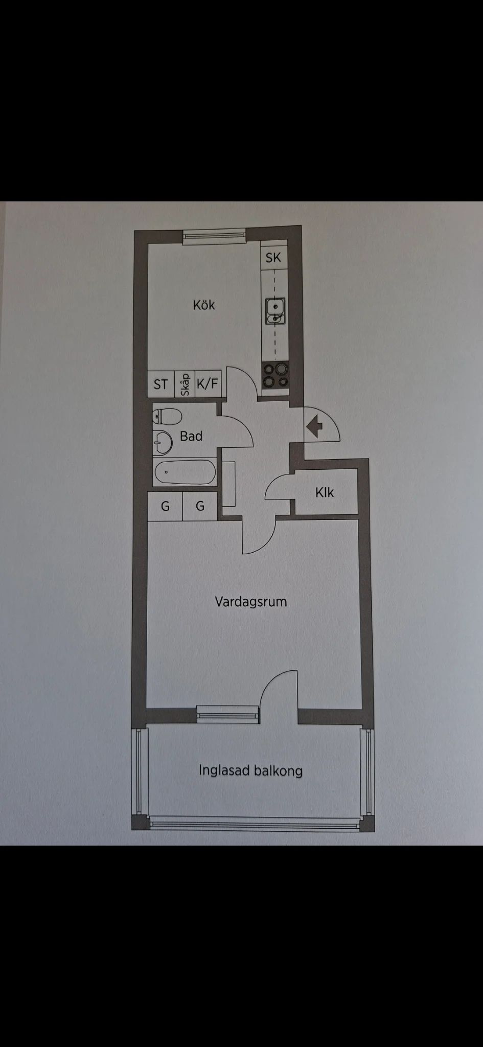 1-rumslägenhet i Borås, Fjällgatan - bild 1
