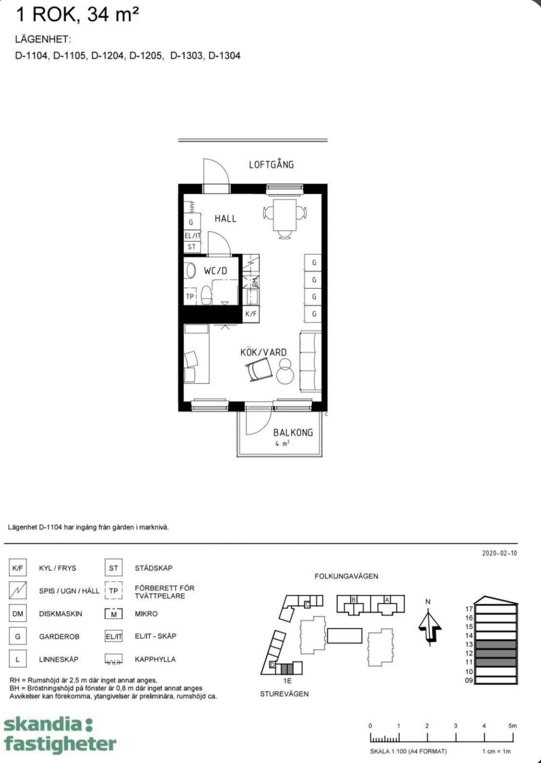 1-room apartment in Järfälla, Sturevägen - image 4