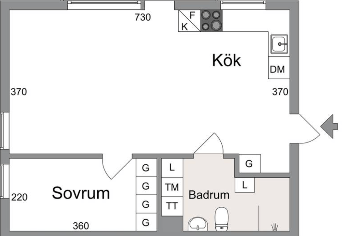 2-room apartment in Södertälje, Lingonstigen - image 1
