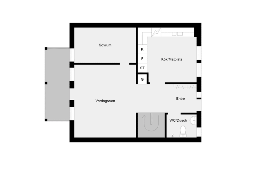 4-room house in Lund, Thulehemsvägen - image 2