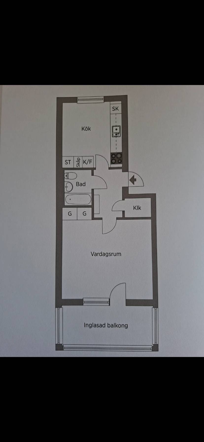 Lägenhet i Borås