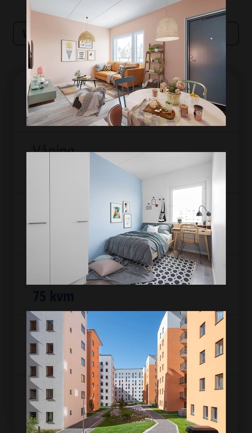 Lägenhet i Huddinge