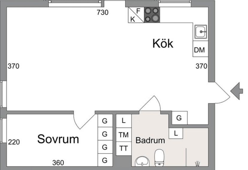 Apartment in Södertälje